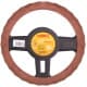 Чехол на руль Voin VLOD-AL2705 M алькантара цвет коричневый