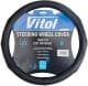 Чехол на руль Vitol VLOD-A2690 M эко-кожа цвет черный