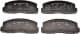 ADC44213 Blue Print Тормозные колодки