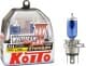 Автолампа KOITO WhiteBeam ver. III H4 P43t-38 60 W синя p0744w