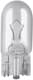 Автолампа Osram W2W W2,1x9,5d 2,6 W прозрачная 2840