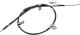 597704H300 Hyundai / Kia Трос ручного гальма для Hyundai H-1