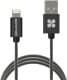 Кабель Promate LINKMATE-LTF2-BLACK USB - Apple Lightning 2 м