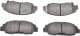 2324.12 Roadhouse Тормозные колодки для Honda Civic