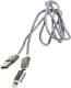 Кабель 2 в 1 PowerPlant KD00AS1289 USB - Apple Lightning - Micro USB 1 м
