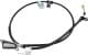 BC-156L Japanparts Трос ручного тормоза для Nissan X-Trail