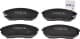 37364 A.B.S. Гальмівні колодки для Kia Sorento