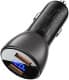 USB зарядка в авто Acefast Digital Display AFB7B