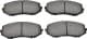 BP3244 Bremsi Тормозные колодки для Suzuki Grand Vitara