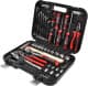 Набір інструментів Intertool Storm ET-8056 1/2" 56 шт.