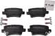 37530 A.B.S. Гальмівні колодки для Honda Civic