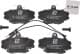 209059 Solgy Тормозные колодки