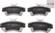 PA-094AF Japanparts Тормозные колодки