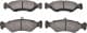 71726 Asam Тормозные колодки