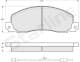 BD S146 Starline Тормозные колодки