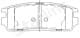 BD S851P Starline Тормозные колодки