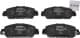 0986494773 Bosch Тормозные колодки для Honda HR-V