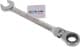 Ключ тріскачка комбінований BaumAuto BM-600717F I-подібний 17 мм з шарніром