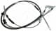 218153 Hart Трос ручного гальма