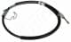 223249 Hart Трос ручного гальма