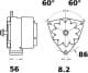 MG 597 Mahle Генератор
