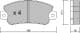 bpfi1041 Aisin Тормозные колодки
