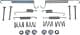 1 987 475 098 Bosch Монтажный комплект барабанных тормозных колодок