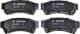 0 986 494 221 Bosch Тормозные колодки для Mazda 6