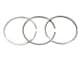 021 93 N2 Mahle Комплект поршневых колец
