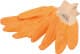 Рукавички робочі MasterTool хб з нітриловим покриттям помаранчеві, M 8" (830405S)
