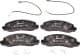 0202.02 Remsa Тормозные колодки