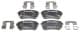 P 30 051 Brembo Тормозные колодки