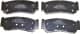 J3610517 Nipparts Тормозные колодки