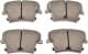 51-09-902 Ashika Тормозные колодки