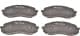 PKN-001 Parts-Mall Тормозные колодки