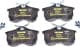 2352701 Textar Тормозные колодки для Honda Accord
