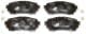 21538.04 Roadhouse Тормозные колодки для Mazda 6