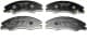 PKB-028 Parts-Mall Гальмівні колодки для Kia Cerato