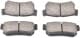 PKD-004 Parts-Mall Тормозные колодки