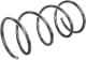 4044217 Lesjöfors Пружина подвески для Kia Cerato