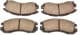 2191.12 Roadhouse Тормозные колодки