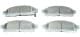 PA-504AF Japanparts Гальмівні колодки