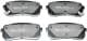 KBP-3026 Kavo Parts Тормозные колодки
