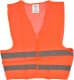 Жилет светоотражающий MasterTool оранжевый