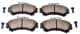 05P1221 LPR Тормозные колодки