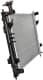 D70301TT Thermotec Радіатор охолодження двигуна