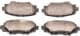 N3613027 Nipparts Тормозные колодки для Mazda 3