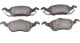 0 986 494 284 Bosch Тормозные колодки для Ford Focus