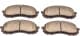 PKN-001 Parts-Mall Тормозные колодки