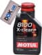 Motul 8100 X-Clean+ 5W-30 (1 л) моторное масло